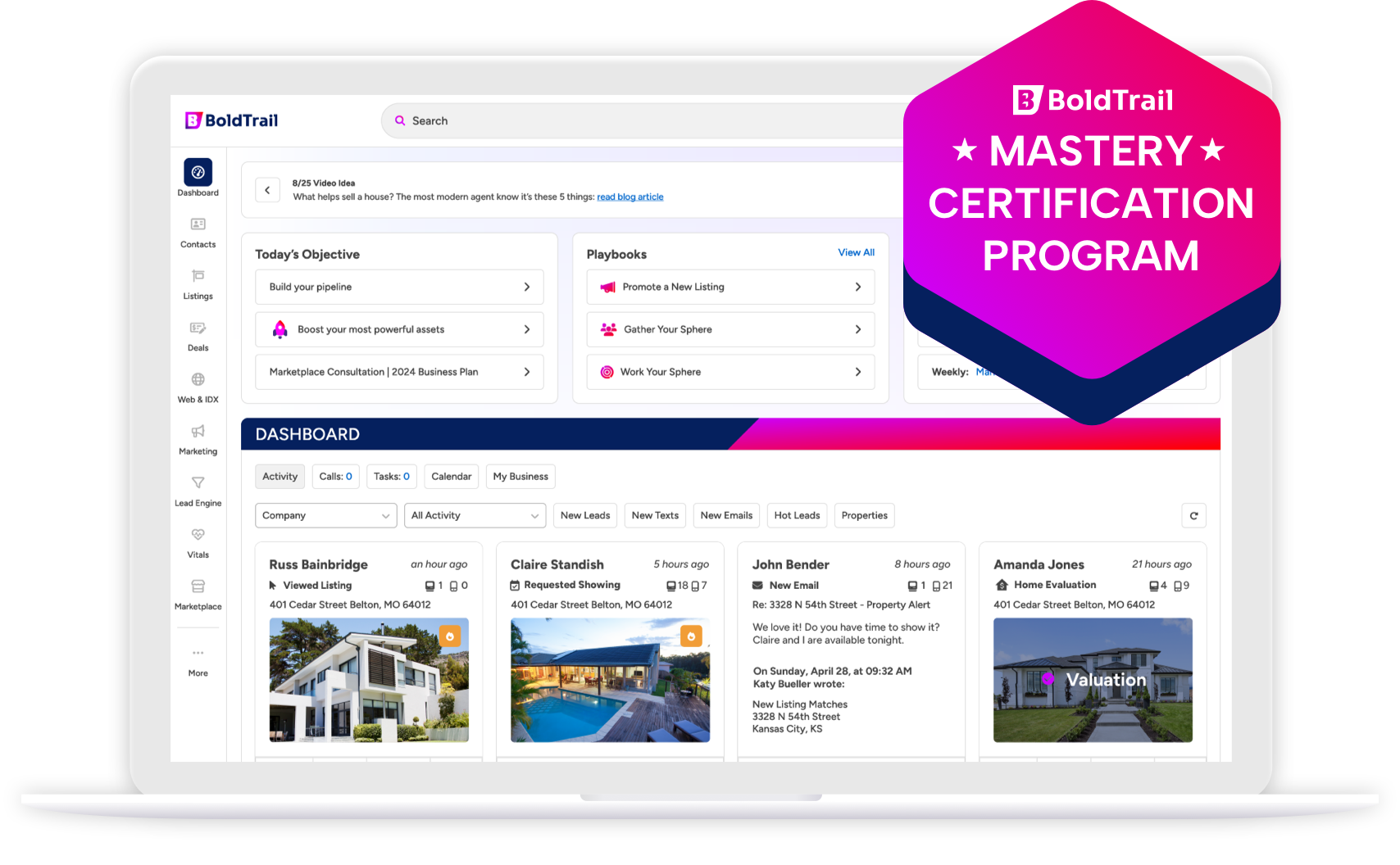 BoldTrail Mastery Certification Program