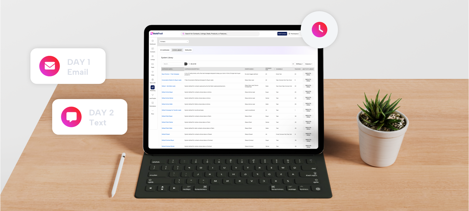 stylized version of product on a laptop