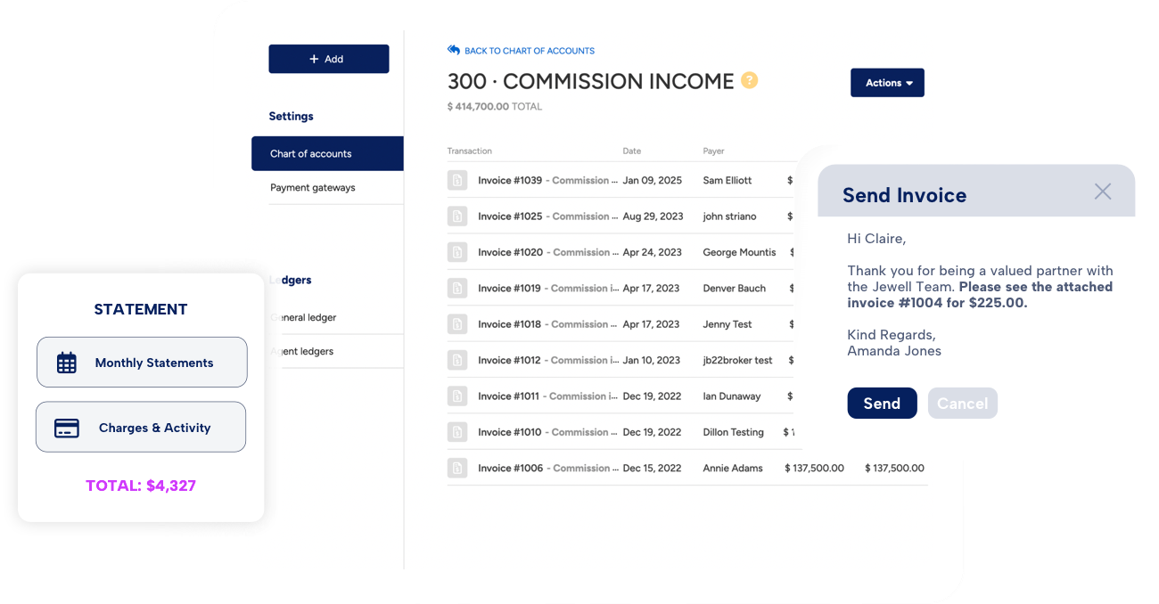 BO - Transaction management product shot