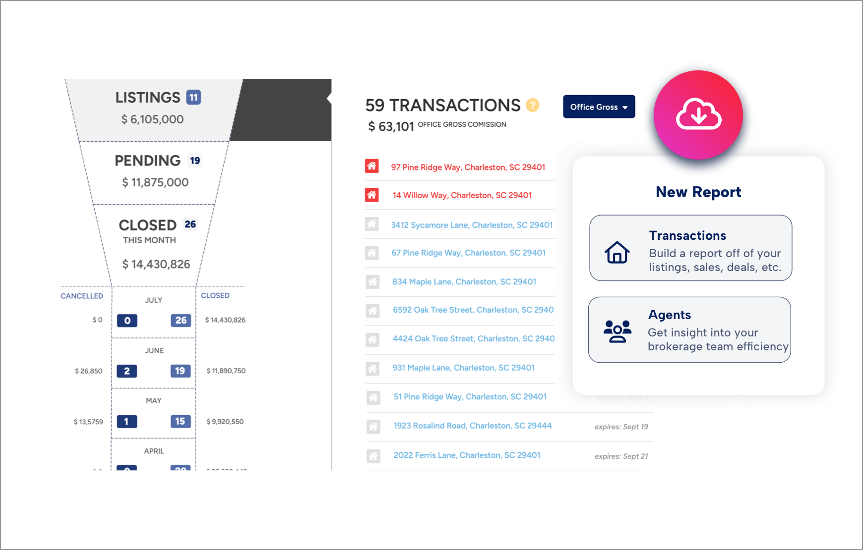 BO - Transaction management product shot