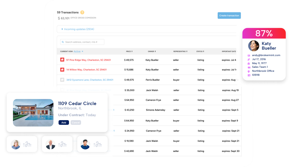 Product shots for ai powered deal closer section
