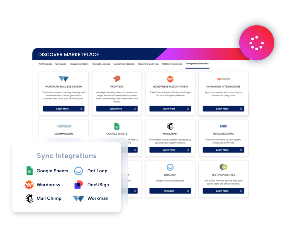 Product shots for ai powered deal closer section
