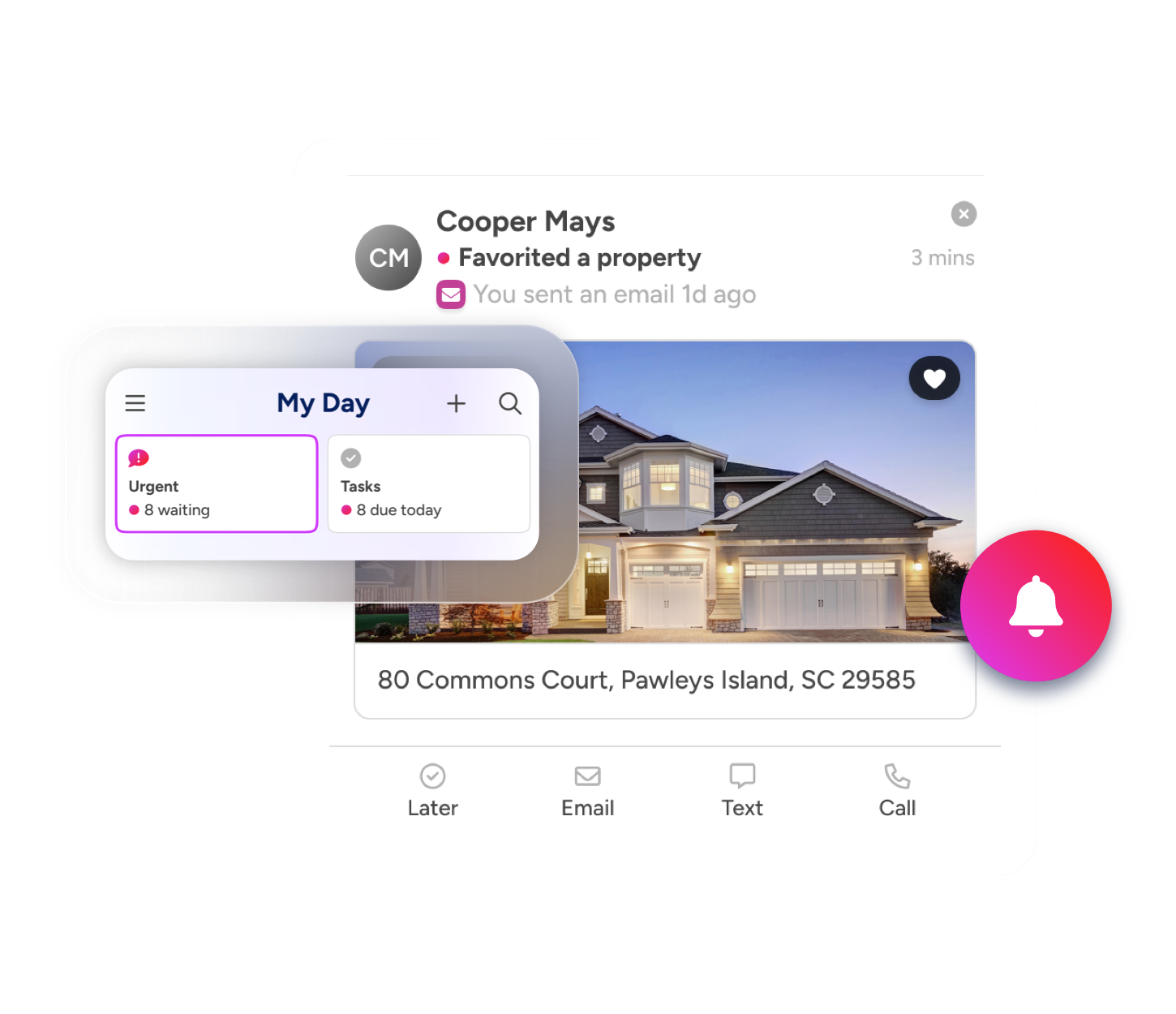 Real time activity notifications