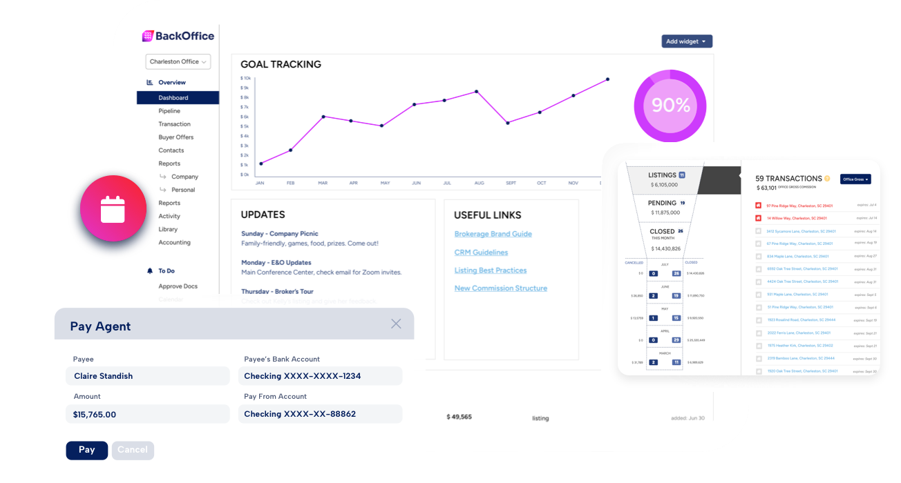 For Teams - Hero Image - Stylized product shot with stock image of man