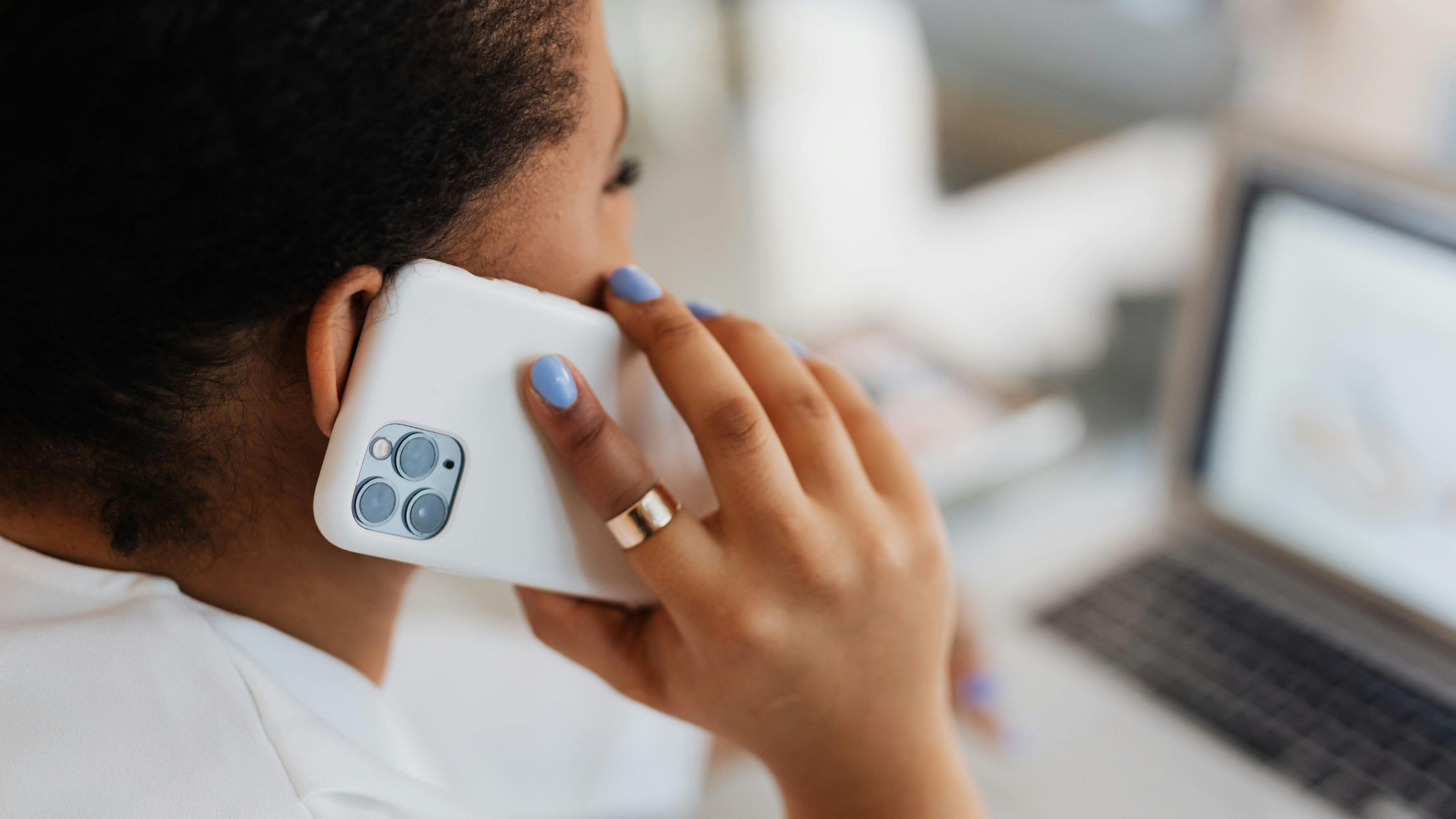 Smiling professional