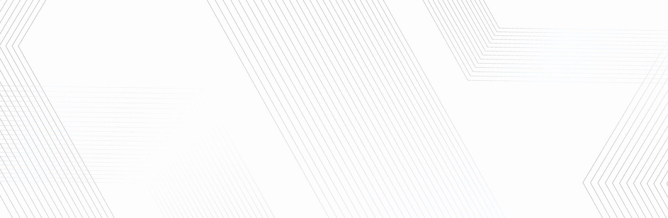 Abstract geometric pattern with diagonal parallel lines and chevron shapes in light gray on white background