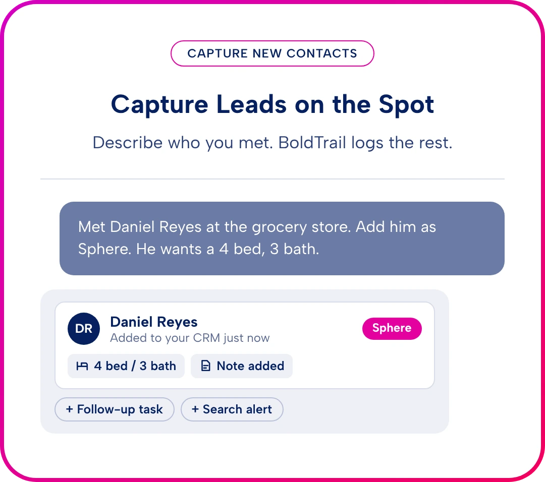Capture Leads on the Spot